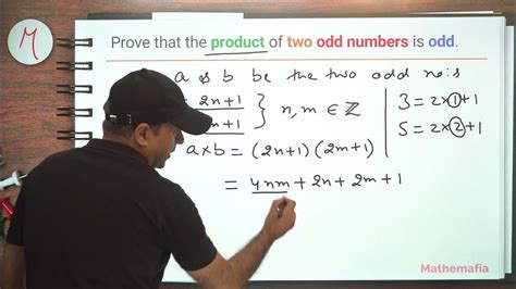 the product of two odd numbers